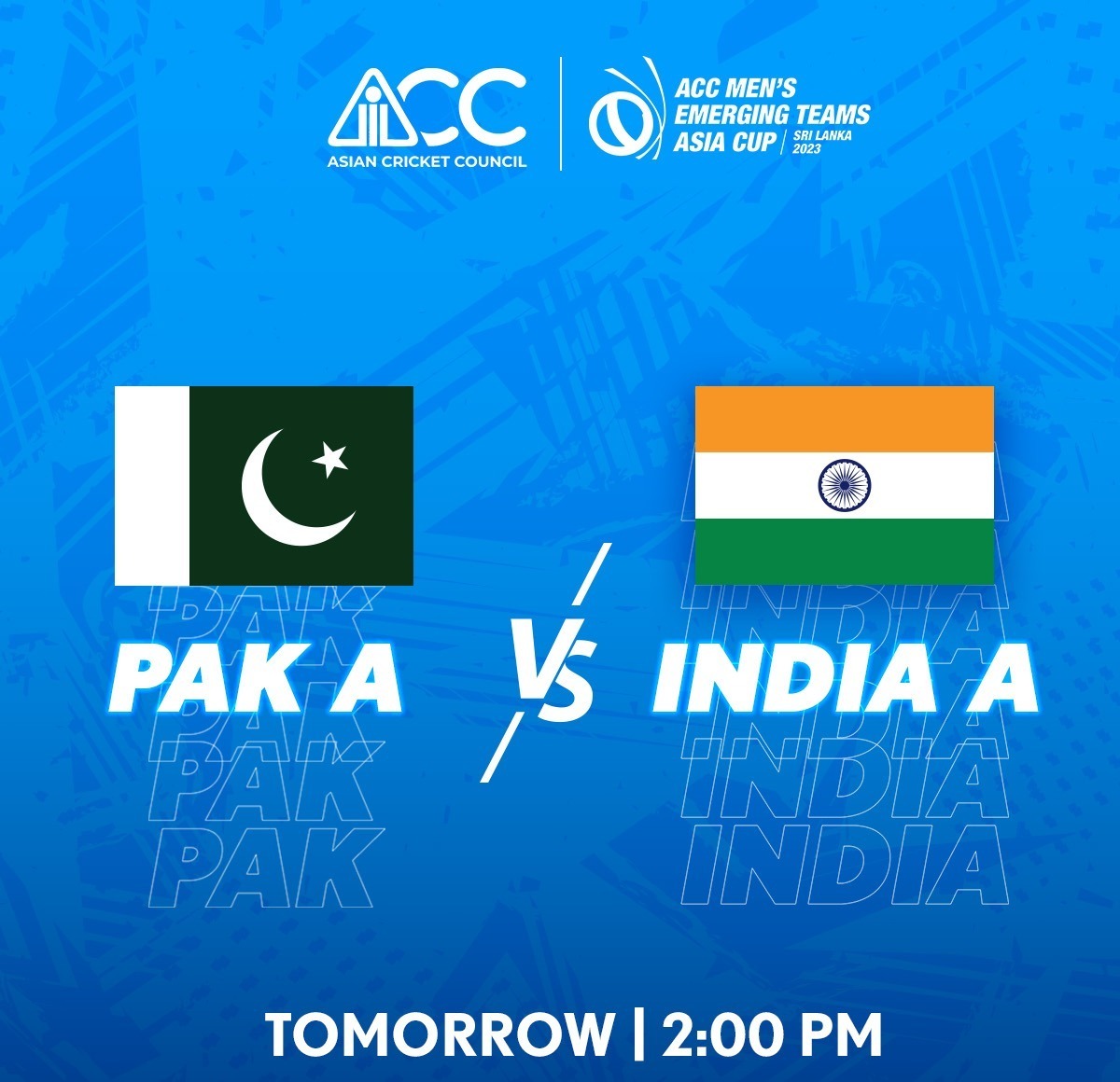 India A face Pakistan A in ACC men’s emerging Asia Cup 2023 on Wednesday