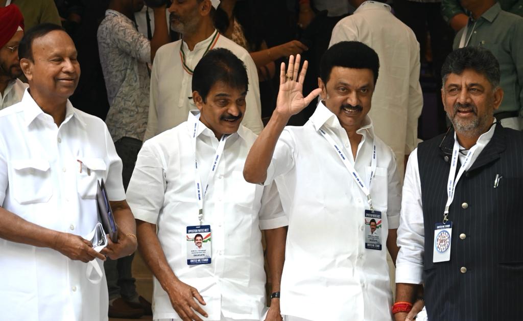 K’taka BJP objects to welcoming TN CM Stalin for Oppn meet, says Cong stir over Mekedatu project was a drama