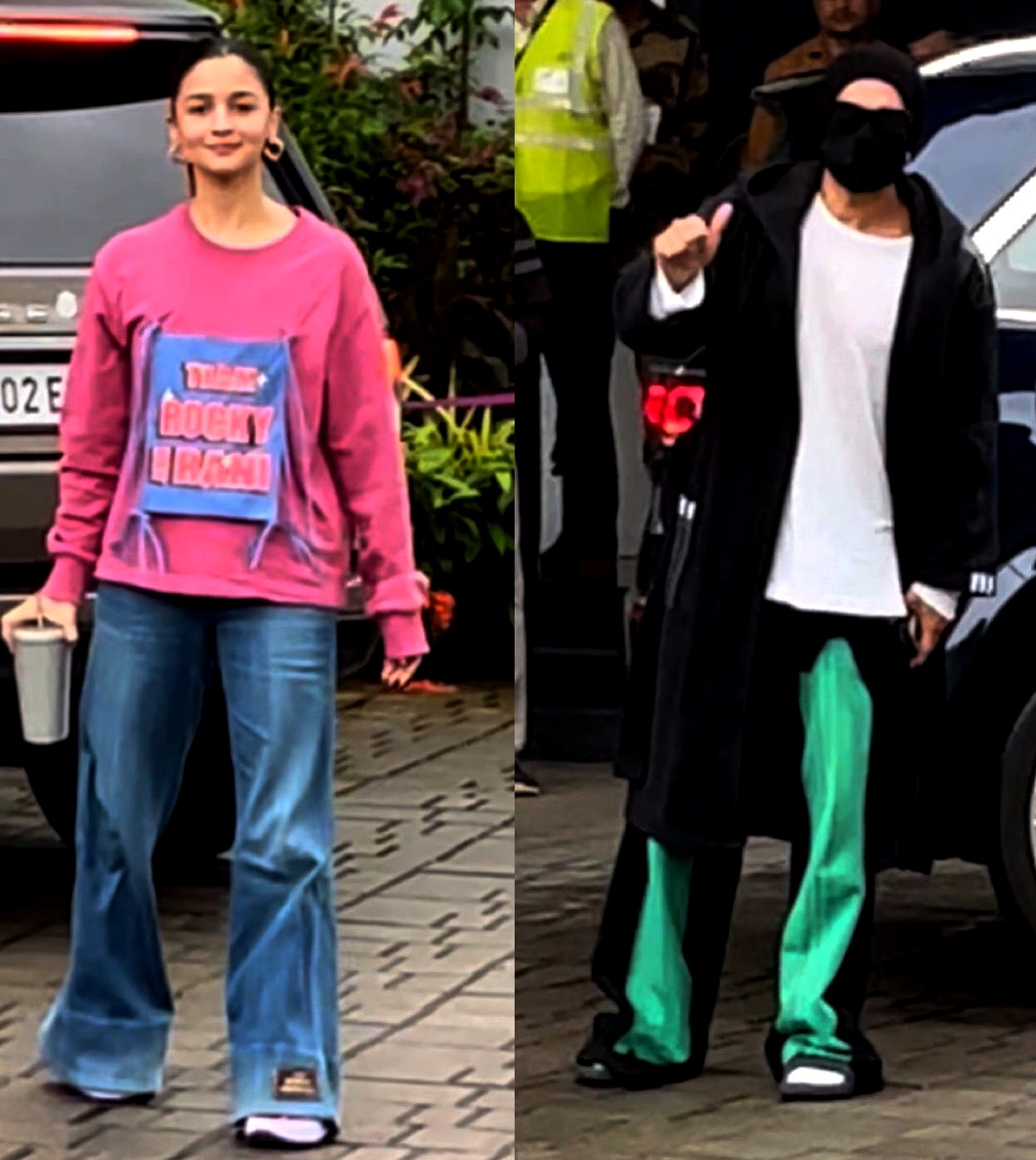 Alia Bhatt rocks flared denims in airport look