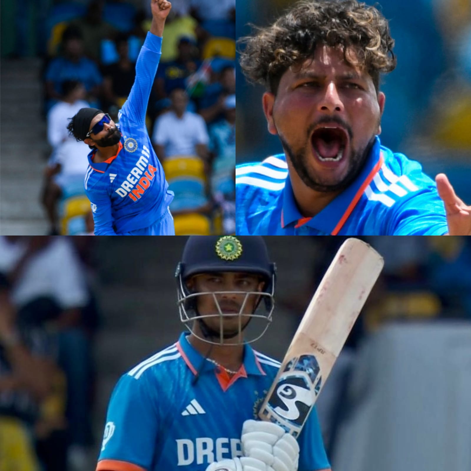 1st ODI: Kuldeep, Jadeja and Ishan star in India’s five-wicket win over West Indies (ld)