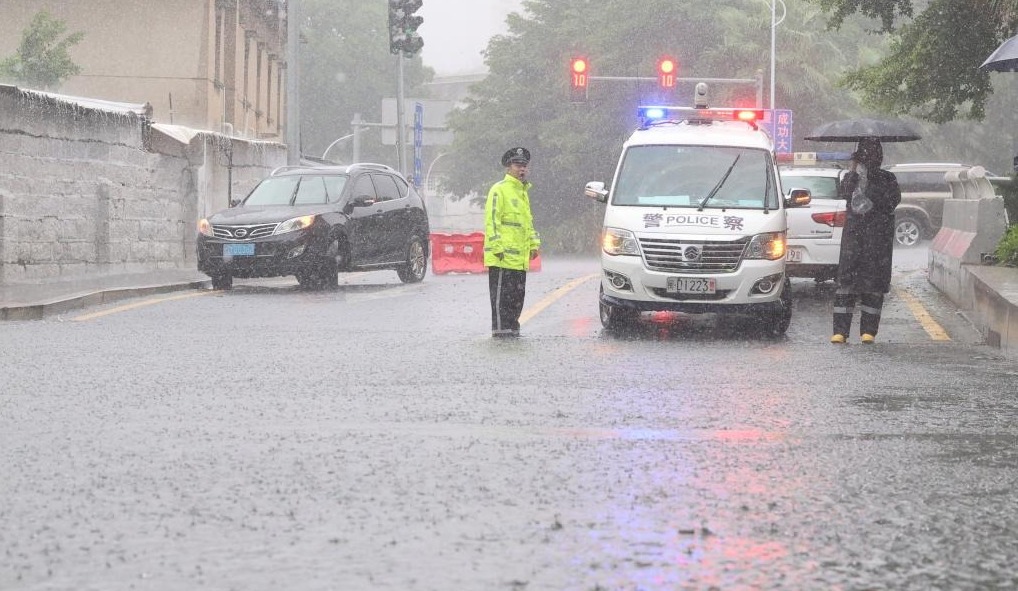 Typhoon Doksuri brings heavy rainfall to north China