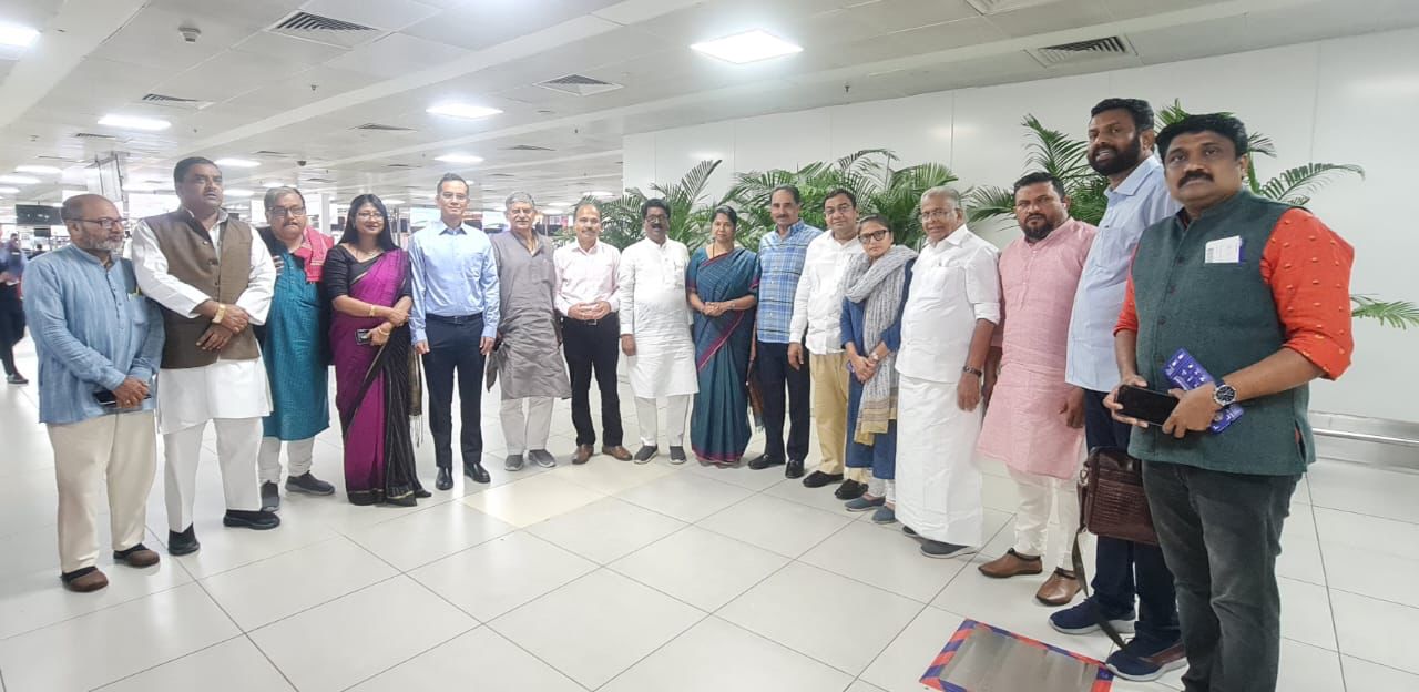 INDIA bloc MPs leave for Manipur to assess ground situation