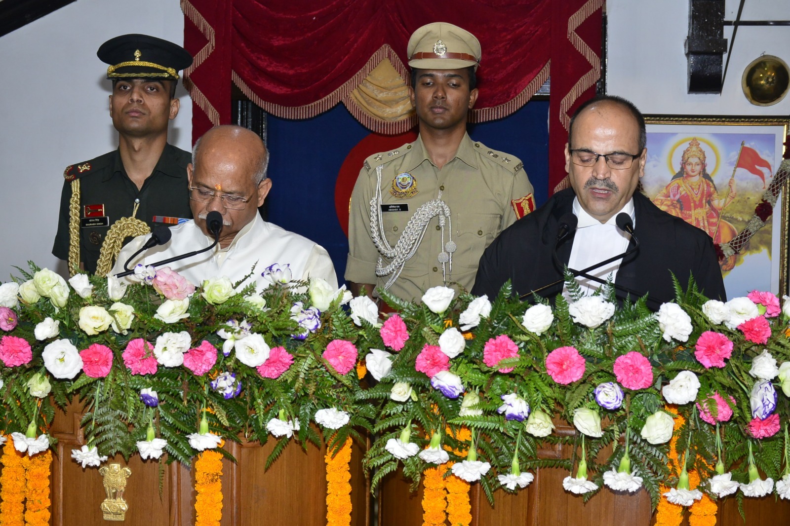 Himachal Governor administers oath to three High Court judges Himachal Governor administers oath to three High Court judges