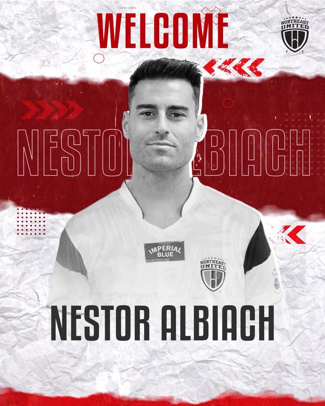 NorthEast United FC sign Spanish attacker Nestor Albiach ahead of 2023-24 season