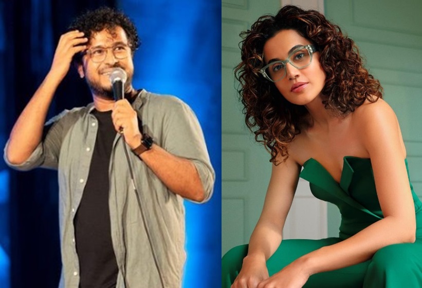 Abish Mathew tells Taapsee, ‘Both eyes shut is best way to watch anything you do on screen’ Abish Mathew tells Taapsee, ‘Both eyes shut is best way to watch anything you do on screen’