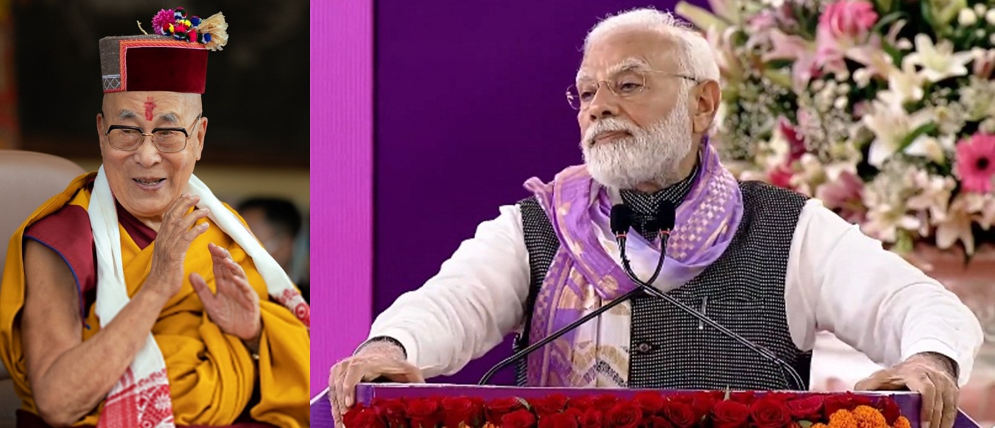 PM Modi speaks to Dalai Lama, conveys birthday greetings