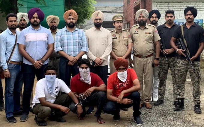 Punjab Police arrest three members of Gopi gang Punjab Police arrest three members of Gopi gang