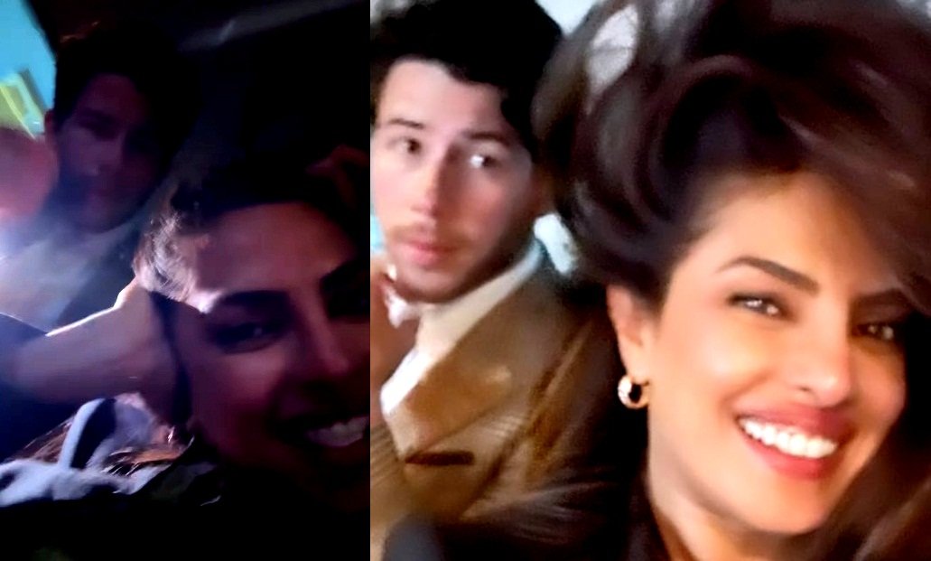 Nick Jonas fixes wifey Priyanka’s ponytail as they head back home after tennis match