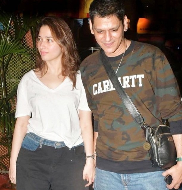 Vijay Varma, Tamannaah Bhatia walk hand-in-hand in Mumbai