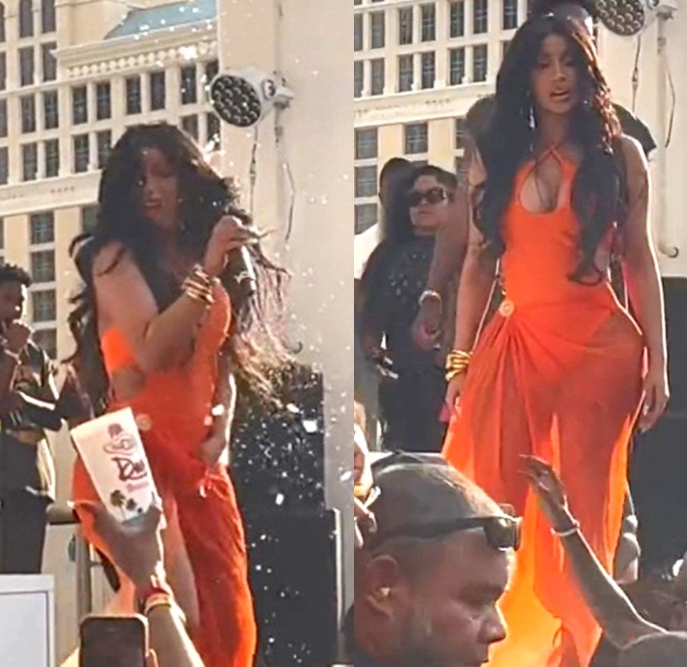 Cardi B’s mic-throwing victim says she mistook her for person who threw drink