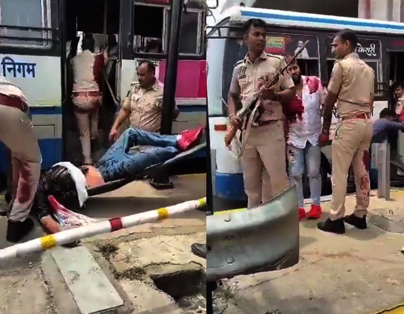 Passenger shares ordeal after assailants storm Raj bus & shoot gangster dead Passenger shares ordeal after assailants storm Raj bus & shoot gangster dead