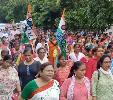 Trinamool’s protest rally in New Delhi on Oct 2 over central dues issues Trinamool’s protest rally in New Delhi on Oct 2 over central dues issues