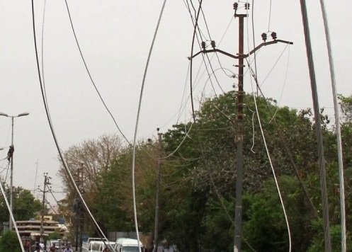 Eight injured after bus comes in contact with electrical wires in UP Eight injured after bus comes in contact with electrical wires in UP