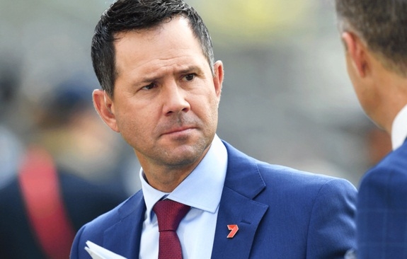 Ricky Ponting left fuming after being hit by grapes during live Ashes coverage