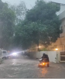 Junagadh witnesses heavy rainfall Junagadh witnesses heavy rainfall