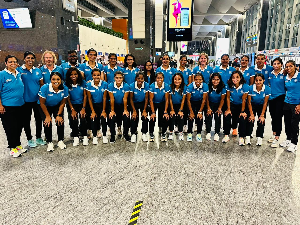 Indian women’s hockey team departs for matches in Germany, Spain
