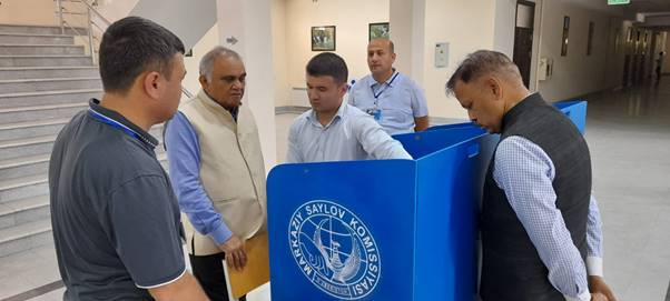 India’s CEC in Uzbekistan to observe Presidential elections