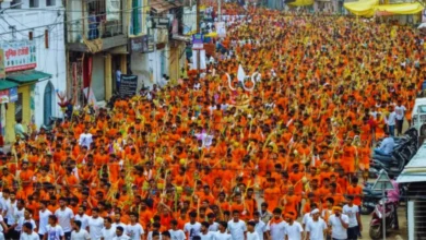 Kanwar Yatra 2023: Kanwariyas break record,2crore take Gangajal from Haridwar in 8 days