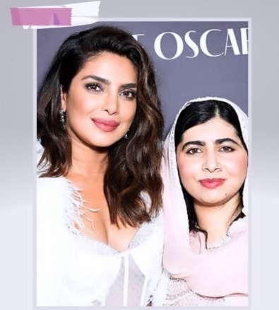 Priyanka sends b’day wishes to Malala: ‘Be blessed with the best’