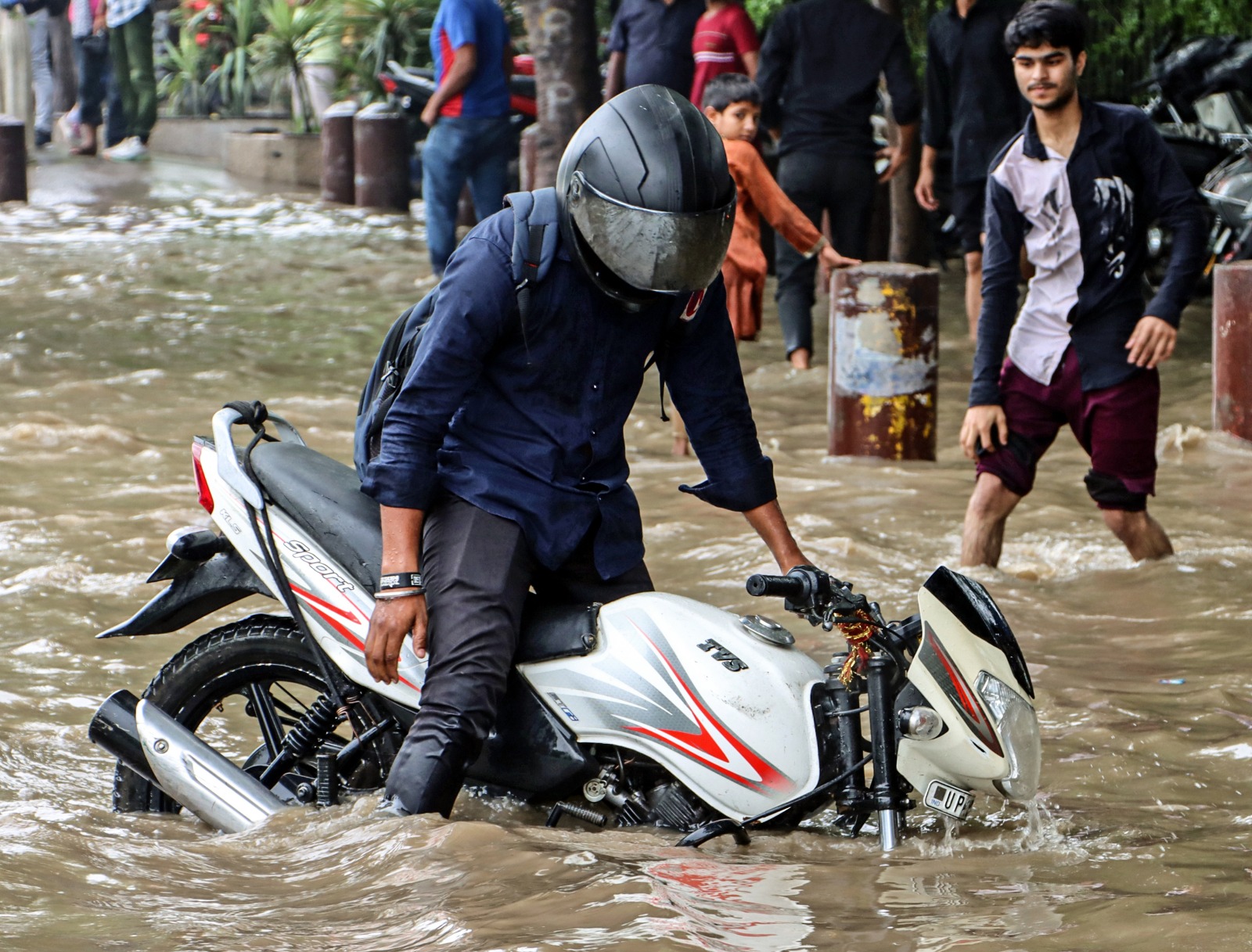 Delhi records highest-ever single-day downpour in 20 years Delhi records highest-ever single-day downpour in 20 years