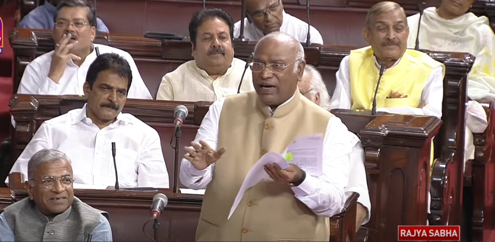 Kharge alleges Chair defending PM; RS chairman says ‘I am not required to defend anyone’