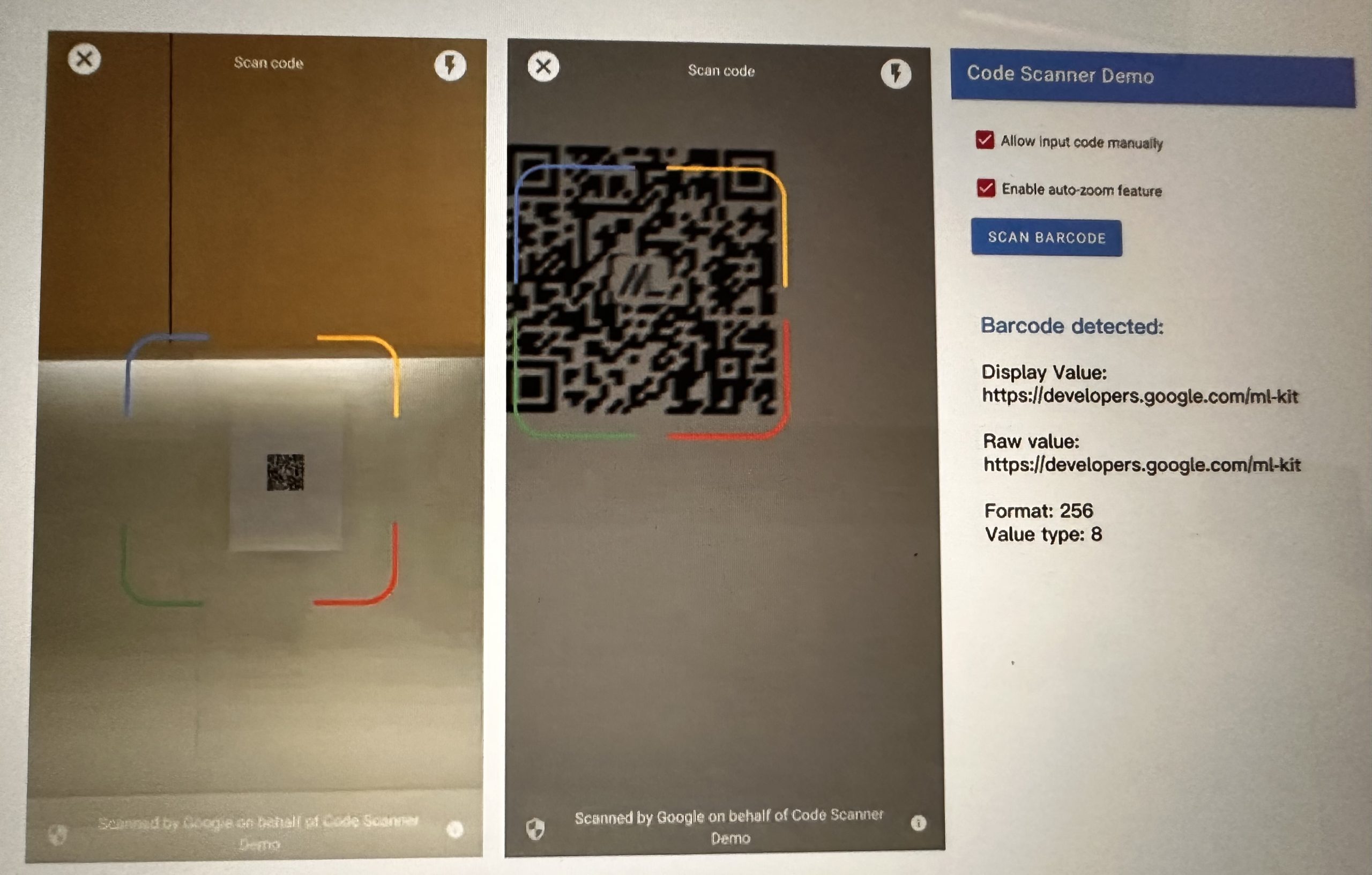 Google scanner to let Android phones read QR codes from across the room