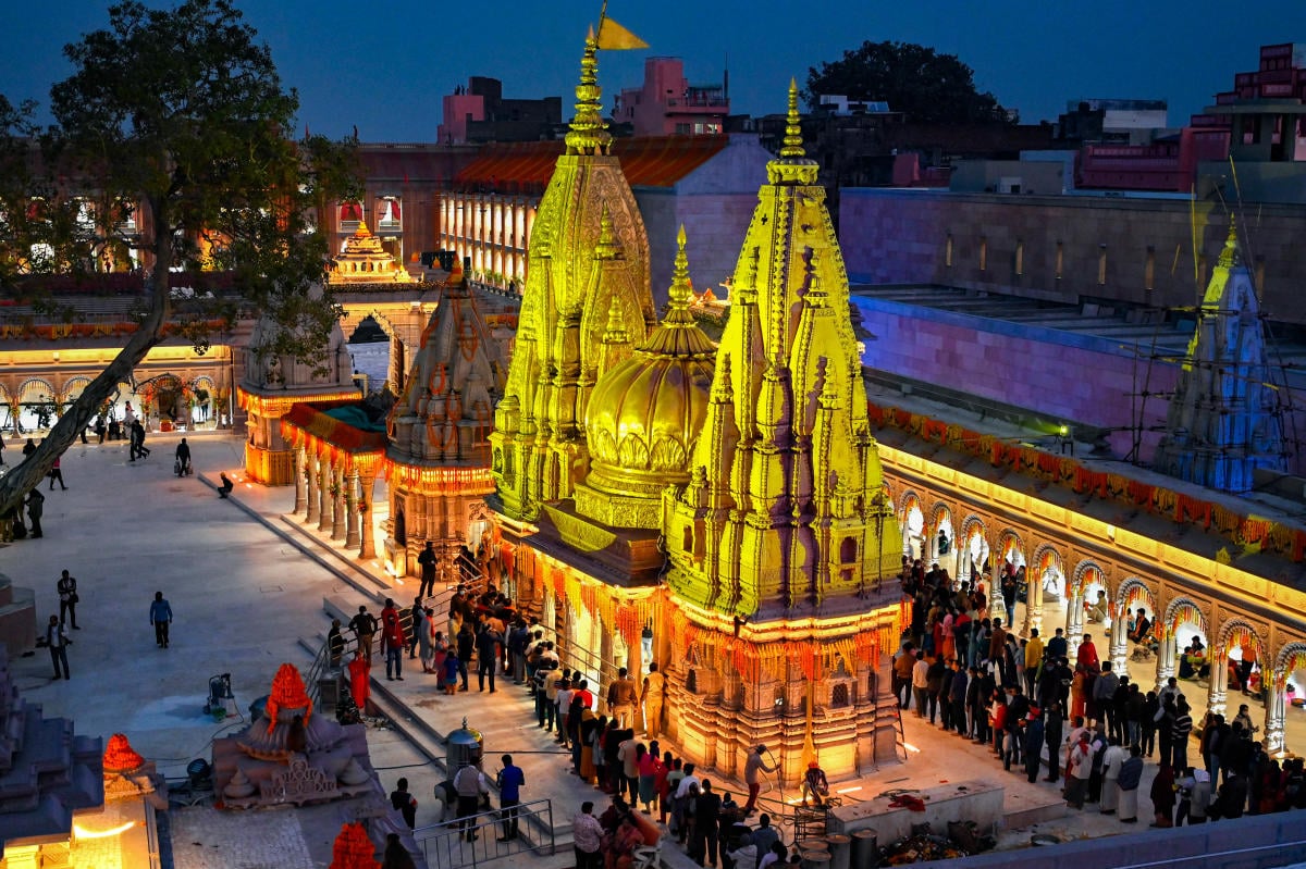 Varanasi: Kashi Vishwanath Dham got the first place among religious places across the country, Varanasi: Kashi Vishwanath Dham got the first place among religious places across the country,