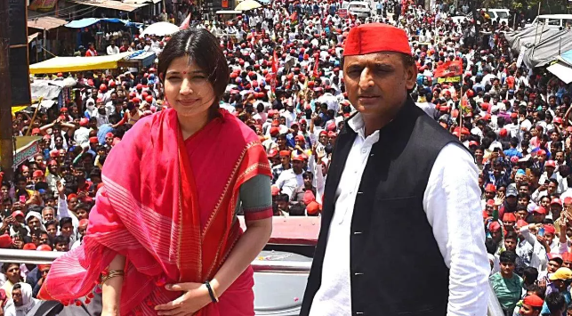 Strategic Move by Akhilesh in State Politics, Dimple Yadav to Contest Lok Sabha Elections from Kannauj