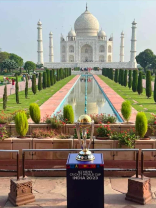 ICC World Cup 2023 Kickstarts with a Photoshoot at the Taj Mahal, 5 Matches to be Played in UP.