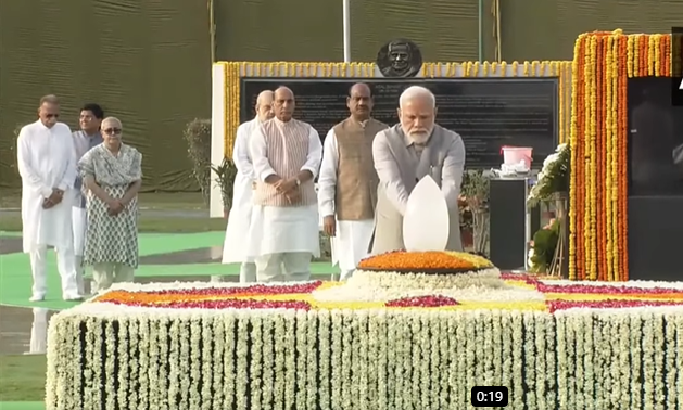 PM Modi Honors Atal Bihari Vajpayee on Death Anniversary at ‘Sadaiv Atal’ Memorial”