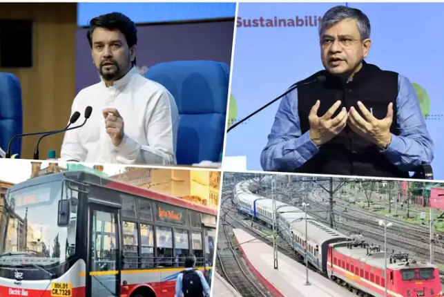 Central Cabinet meeting : 10,000 new e-buses to operate across the country, Vishwakarma Scheme for rural areas, approval for 7 railway projects.