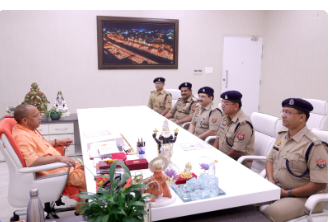 Newly Formed Police Association Met CM Yogi in Lucknow. Assured Strengthening Efforts