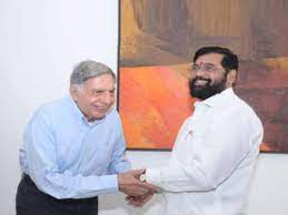 Ratan Tata: Maharashtra CM and Deputy CM arrive at Ratan Tata’s residence, honored with Udyog Ratna Award