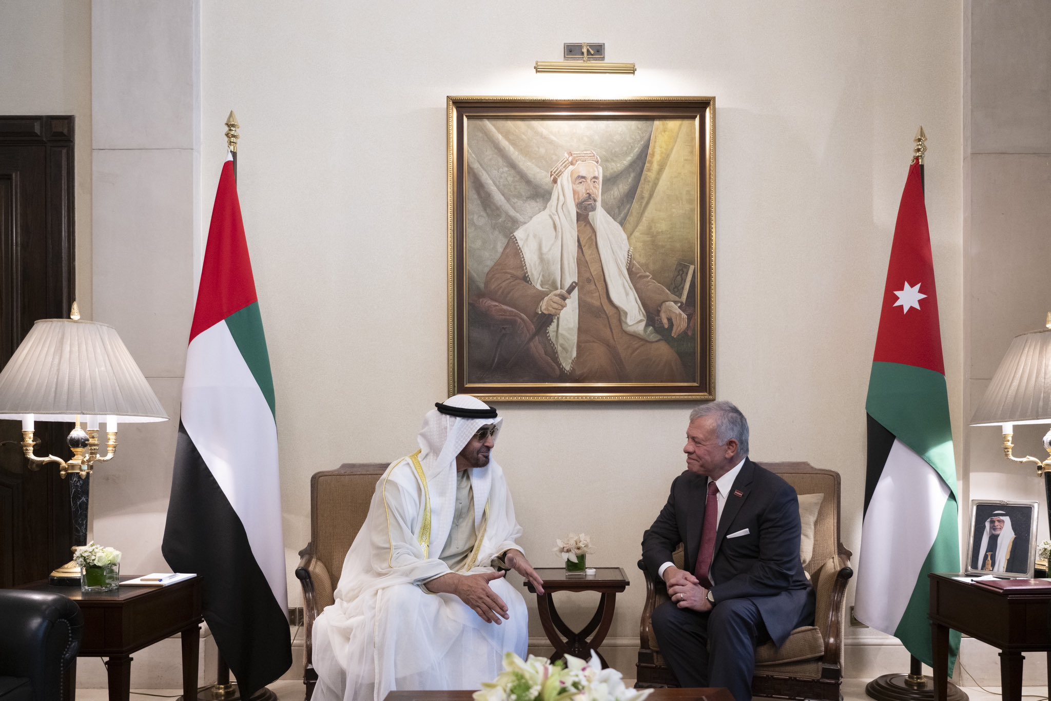 Jordan, UAE discuss enhancing strategic cooperation