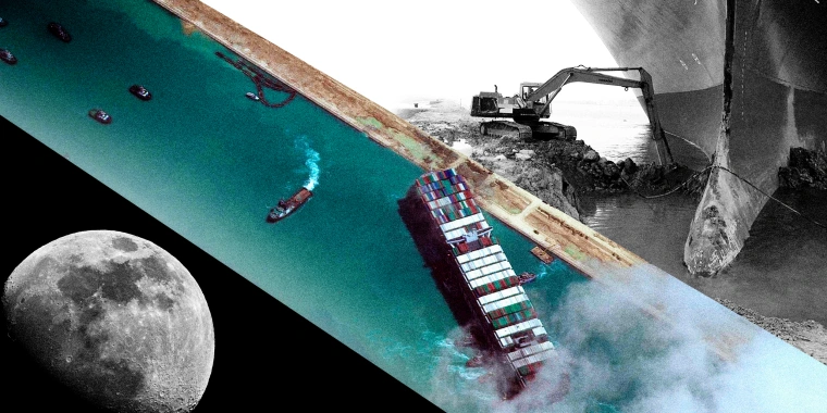 Collision in Suez Canal: Two Tankers Collide, Tug Operations Initiated