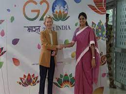 G20 Summit: European Commission President Ursula Von Der Leyen Arrives in New Delhi