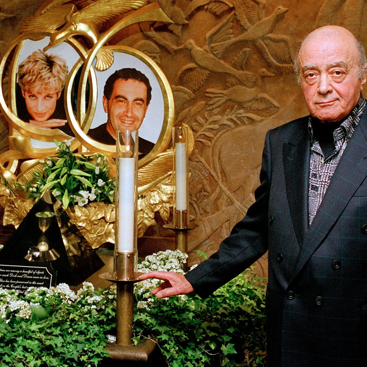 Billionaire Mohamed Al Fayed, who passed away at the age of 94 earlier this week Billionaire Mohamed Al Fayed, who passed away at the age of 94 earlier this week