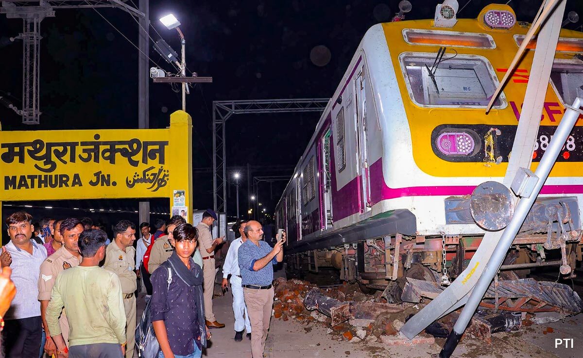 Train Accident: Big revelation in the investigation of EMU accident, the worker was looking at mobile phone while drunk, had kept the bag on the throttle