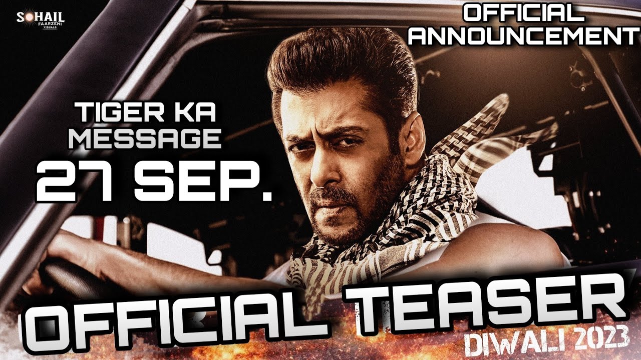 Tiger 3 Teaser Unveiled: Salman Khan Returns with Explosive Action and a Special Message for India Tiger 3 Teaser Unveiled: Salman Khan Returns with Explosive Action and a Special Message for India