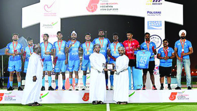 India secured the championship title in the Men’s Hockey5s Asia Cup held in Salalah, Oman