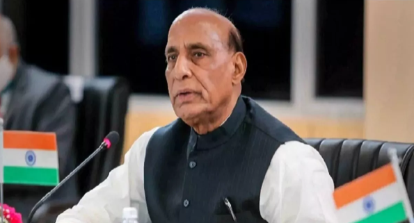 Defense Minister Rajnath Singh will depart for Sri Lanka tomorrow on a two-day visit.