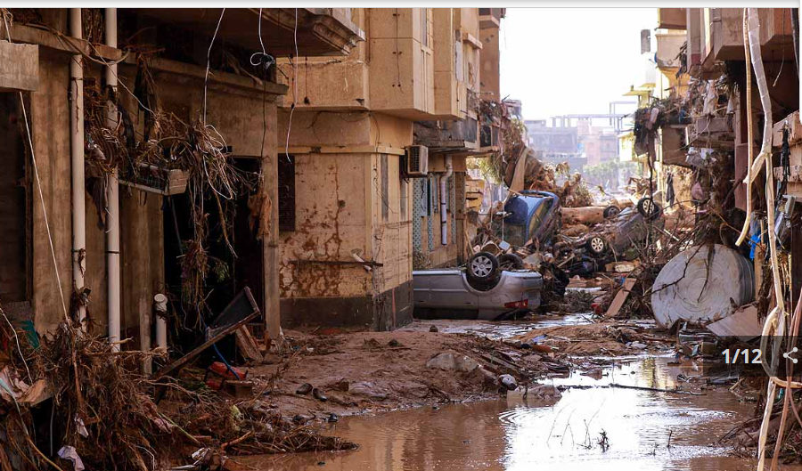 Libya Flood: Dam in Derna Burst Like a Nuclear Bomb, Concerns of 40,000 Casualties.