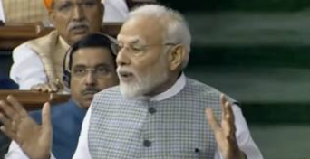 PM Modi mentioned key bills passed in Parliament: Article 370, GST, One Rank-One Pension.