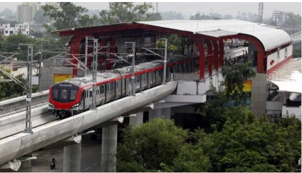 No Service Tax for Lucknow Metro Nagar Nigam, UPMRC Referred to MOU.