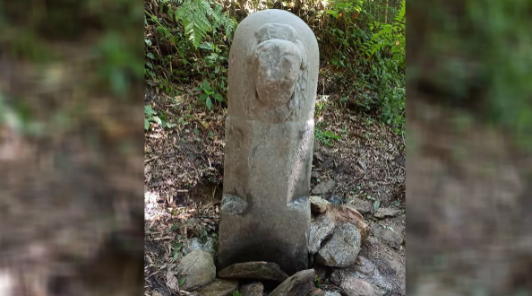 Almora :  Ancient Shiv Ling Found in Hat Gaon, Estimated to Date Back to the 10th Century.