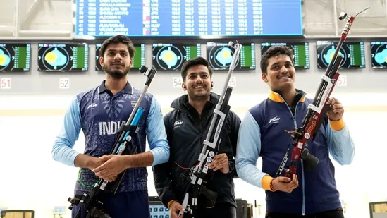 Another medal for the country in shooting, men’s team won gold; Total 24 medals in India’s bag