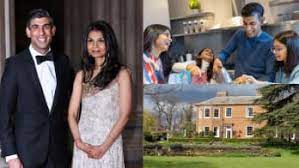 Exploring British Prime Minister Rishi Sunak and Akshata Murty’s Luxurious Residences Around the World