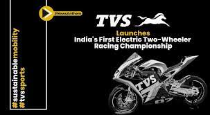 TVS Motor Company has introduced India’s inaugural electric two-wheeler racing championship, named the ‘TVS Racing Electric One Make Championship.’