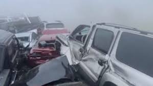 Many vehicles collided with each other due to ‘superfog’ in America, at least seven people died