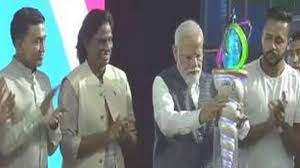 Modi inaugurates 37th National Games, says India ready to host Olympics Modi inaugurates 37th National Games, says India ready to host Olympics